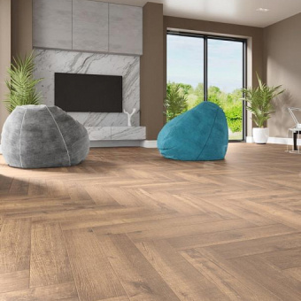 Кварц виниловый ламинат Aquafloor Parquet Premium Дуб Royal ECO 19-2