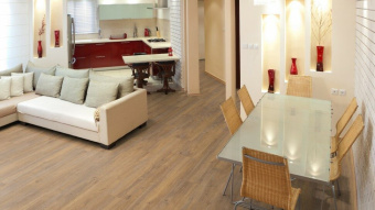 Ламинат Kronotex Exquisit Plus D6009 Дуб Эльба Природный