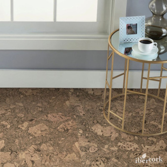 Пробковый пол Ibercork Easy Cork Леон Негро