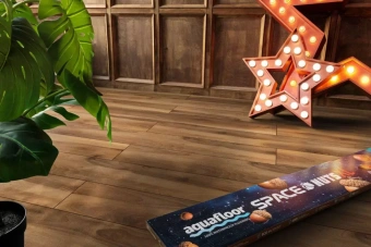 Пвх плитка  Aquafloor Space Nuts XL Glue AF4073NXL