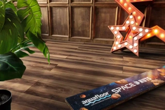 Пвх плитка  Aquafloor Space Nuts XL Glue AF4075NXL