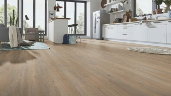 Ламинат Kronotex Aqua Amazone D6014 Дуб Эльба бежевый