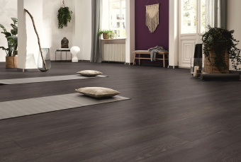 Ламинат Kronotex Aqua Amazone D6010 Дуб Эльба черный