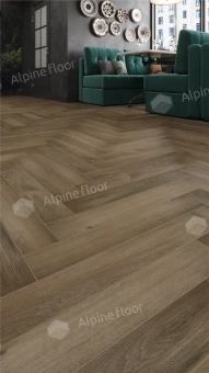 Ламинат Alpine Floor Herringbone 12 Pro 4V 34 (CH) LF106-11A Дуб Анжу