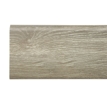 Напольный плинтус Winart Pro HDPS Quadro с монтажной планкой 80 мм/ Дуб Кавказ