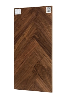 Английская елка Ablux Орех Американский Селект Herringbone 15х125х600 мм, лак