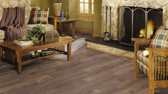 Ламинат Kronotex Exquisit Plus  D4766 Дуб темный Петерсон