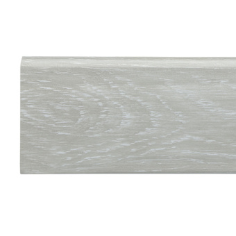 Напольный плинтус Winart Pro HDPS Quadro с монтажной планкой 80 мм/ Ясень Северный