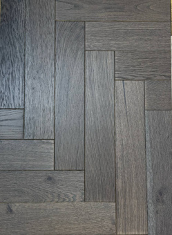 CROWNWOOD Английская елка 90° 2-х слойная (шип-паз) Гармония 100911 (Порода: Дуб Рустик) 600 x 100 x 13.5 / 0.96м2