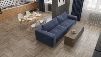 SPC Ламинат Alpine Floor SPC Light Parquet ECO 13-15AB Дуб Исида 4V 43кл