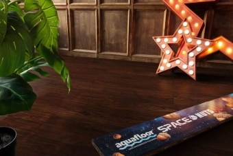 Пвх плитка  Aquafloor Space Nuts XL Glue AF4080NXL