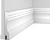 Напольный плинтус  HIWOOD W009L/ 145 x 25 x 2000