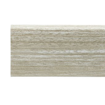 Напольный плинтус Winart Pro HDPS Quadro с монтажной планкой 80 мм/ Аляска