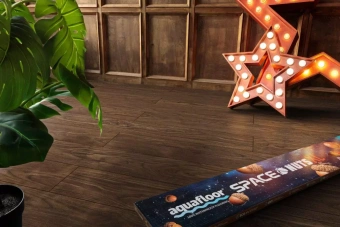 Пвх плитка  Aquafloor Space Nuts XL Glue AF4078NXL