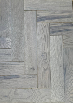 CROWNWOOD Английская елка 90° 2-х слойная (шип-паз) Гармония 100910 (Порода: Дуб Рустик) 600 x 100 x 13.5 / 0.96м2