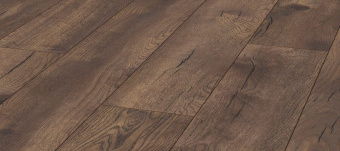 Ламинат Kronotex Exquisit Plus  D4766 Дуб темный Петерсон