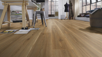 Ламинат Kronotex Exquisit D4689 Дуб Сьерра золото