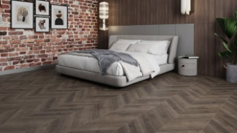ПВХ-плитка Alpine Floor  Chevron Alpine LVT Дуб Антарес ECO 20-9
